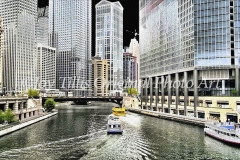 Yellow Boat Chicago River